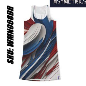 Asymetric Women's Racerback Dress dressed dresses dressings dresses \ dress dres